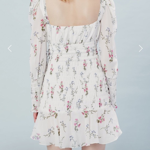 For love and Lemons 🍋 Dixon mini dress NEW FIRM - Picture 5 of 5